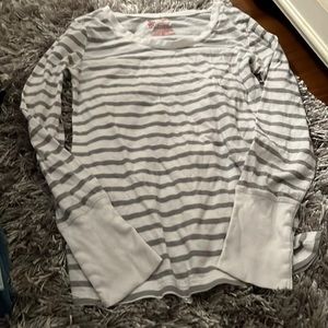 long sleeve striped shirt